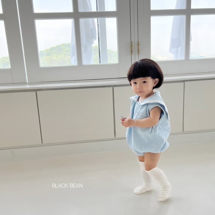 Black Bean - Korean Baby Fashion - #babyoninstagram - Semi Bodysuit - 9