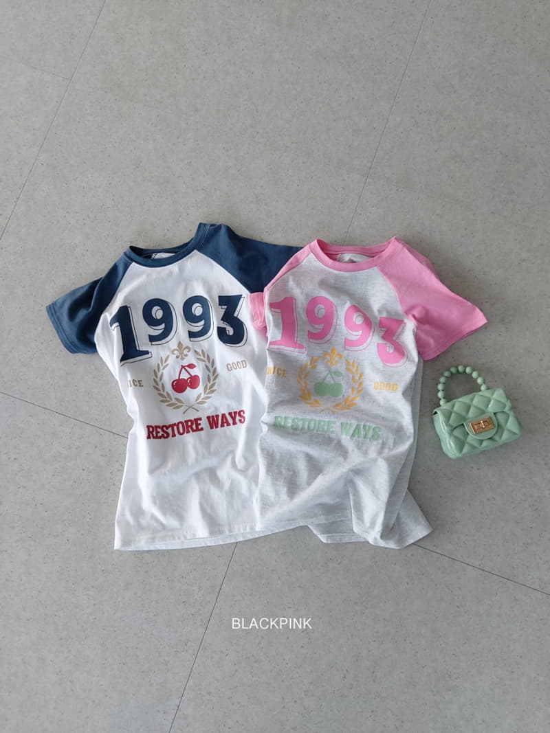 Black Pink - Korean Children Fashion - #childofig - 1993 One-piece