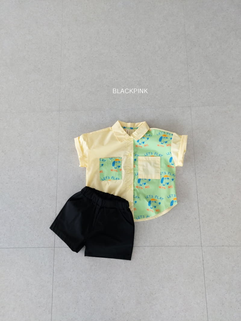 Black Pink - Korean Children Fashion - #stylishchildhood - Oslro Shirt - 12