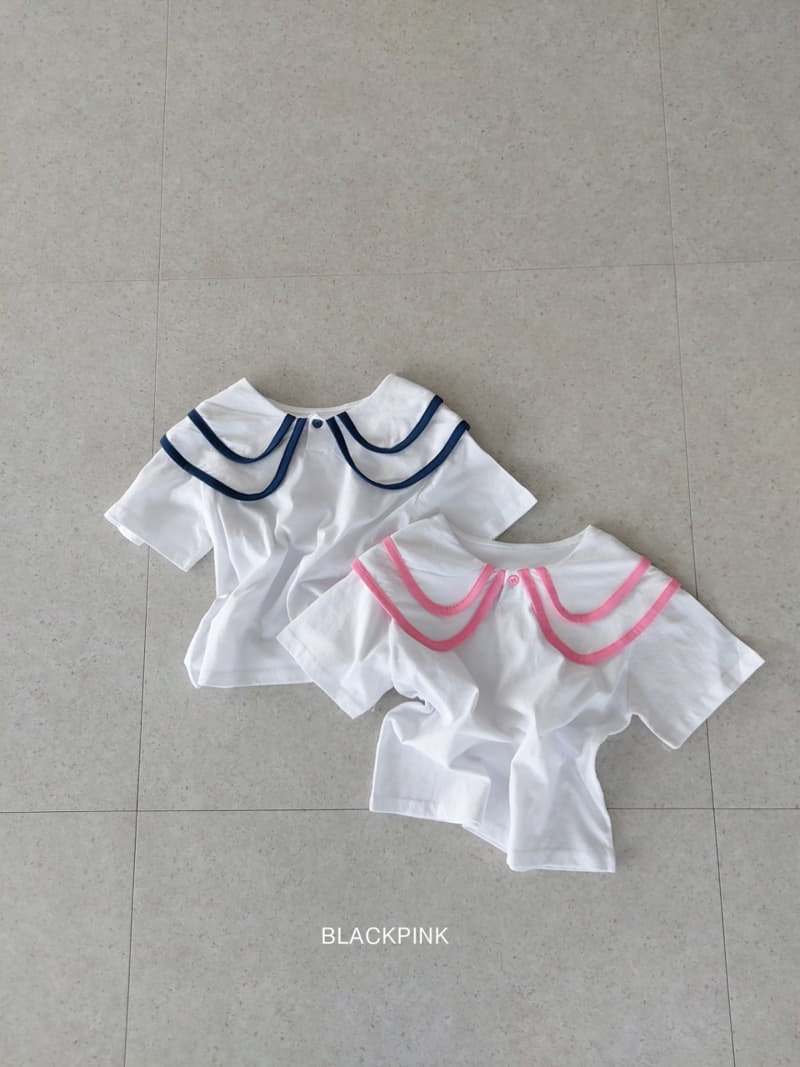 Black Pink - Korean Children Fashion - #toddlerclothing - Twice Cancan Top Bottom Set - 12