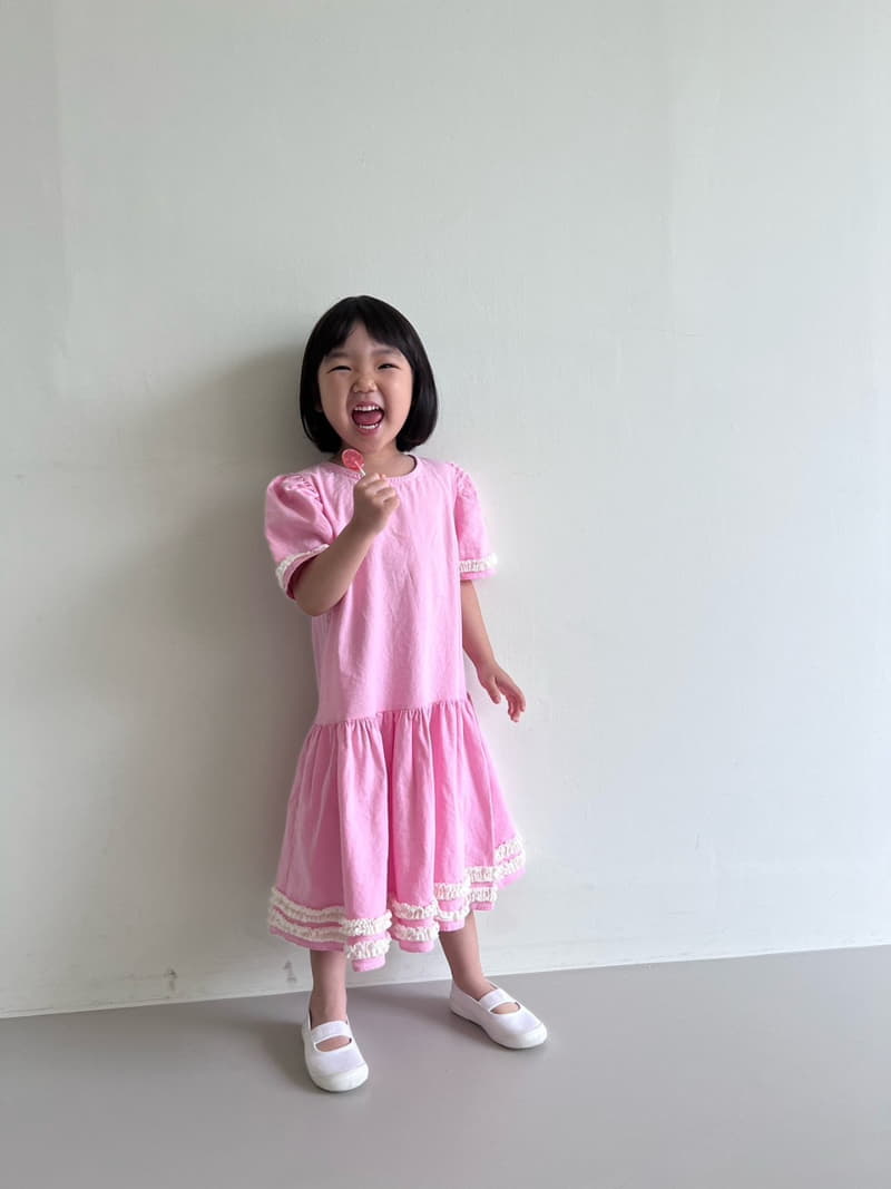 Bon Bon Butik - Korean Children Fashion - #childofig - Lo Frill One-piece - 8