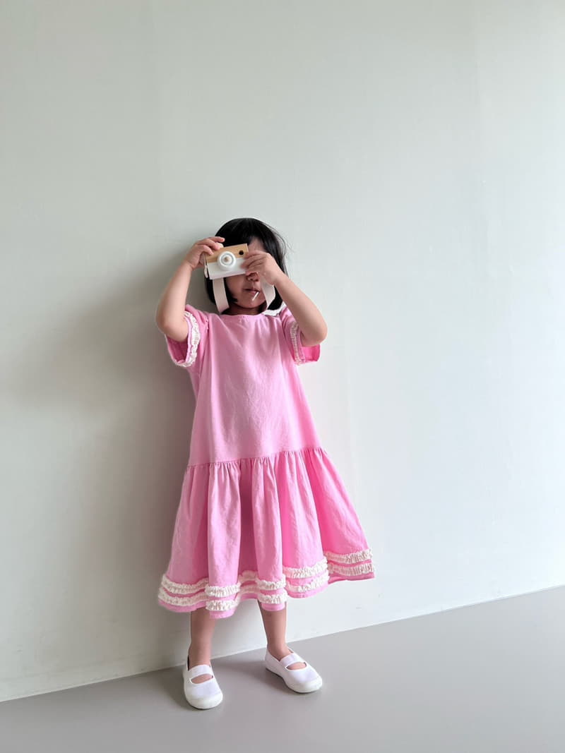 Bon Bon Butik - Korean Children Fashion - #littlefashionista - Lo Frill One-piece - 4