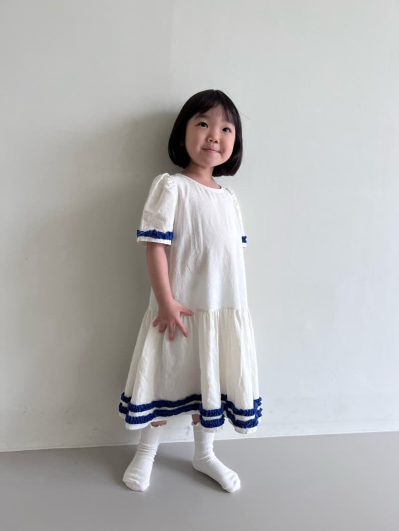 Bon Bon Butik - Korean Children Fashion - #minifashionista - Lo Frill One-piece - 5