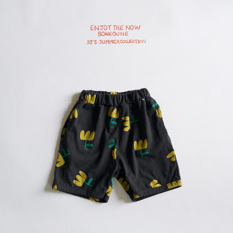 Boneoune - Korean Children Fashion - #discoveringself - Seson Flower Piping Shorts