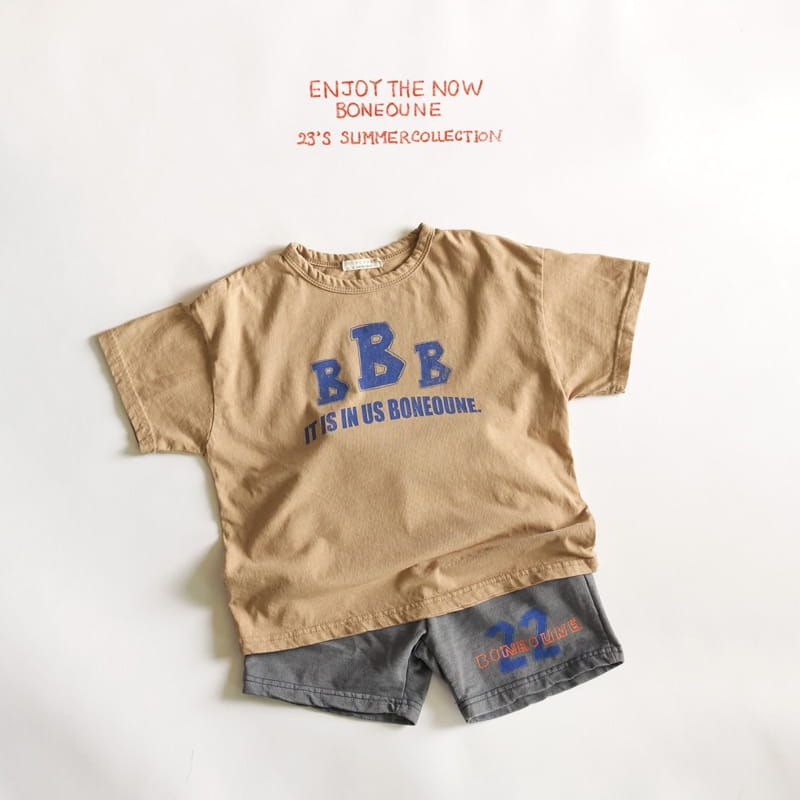 Boneoune - Korean Children Fashion - #kidsshorts - BBB Tee