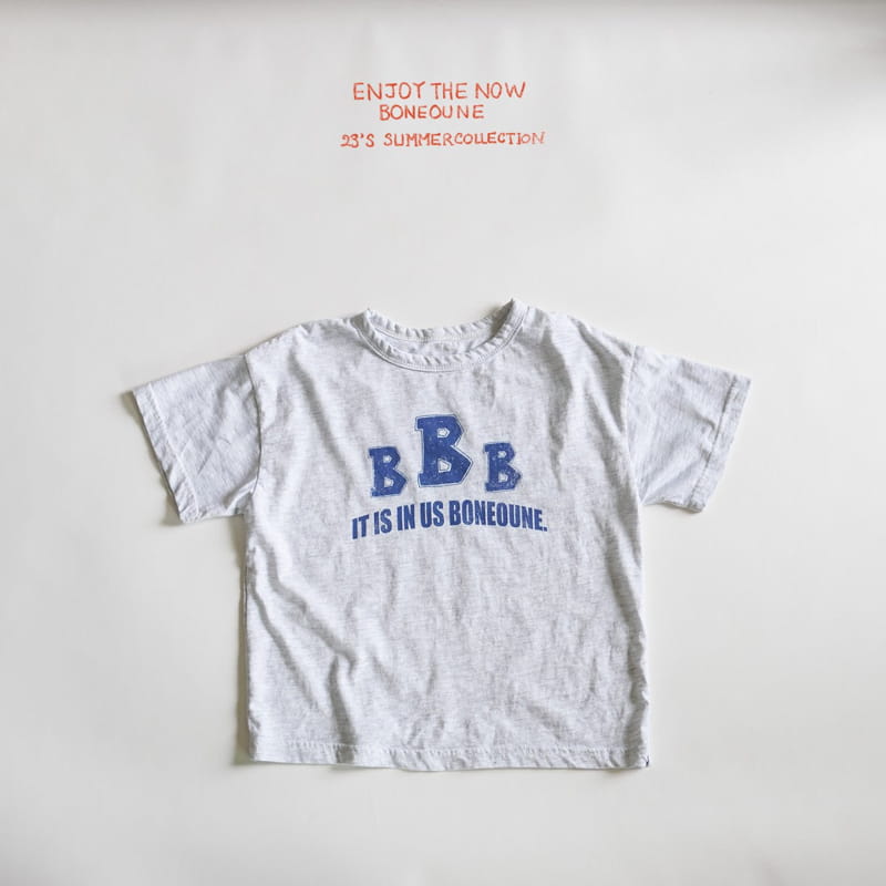 Boneoune - Korean Children Fashion - #littlefashionista - BBB Tee - 5