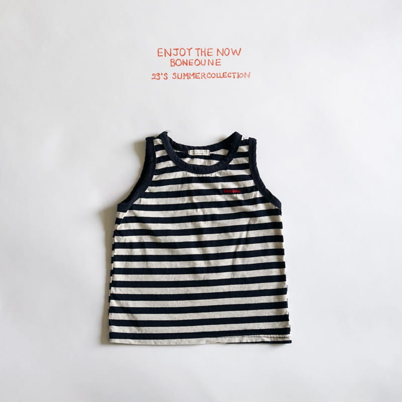 Boneoune - Korean Children Fashion - #littlefashionista - Nonst Sleeveless Tee - 2