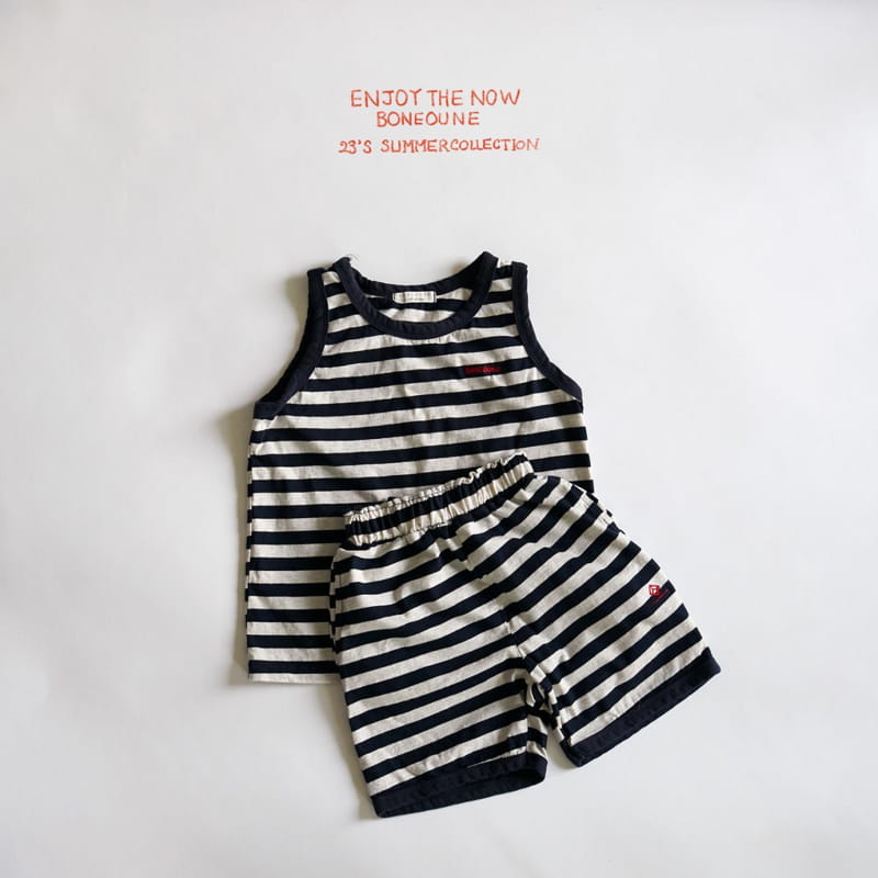 Boneoune - Korean Children Fashion - #magicofchildhood - Nonst Sleeveless Tee - 3