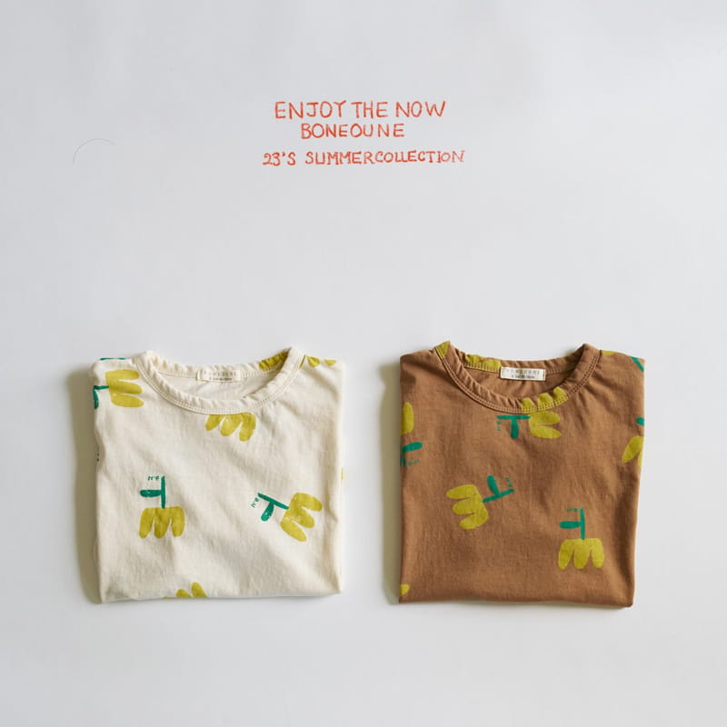 Boneoune - Korean Children Fashion - #magicofchildhood - Flower Tee - 6