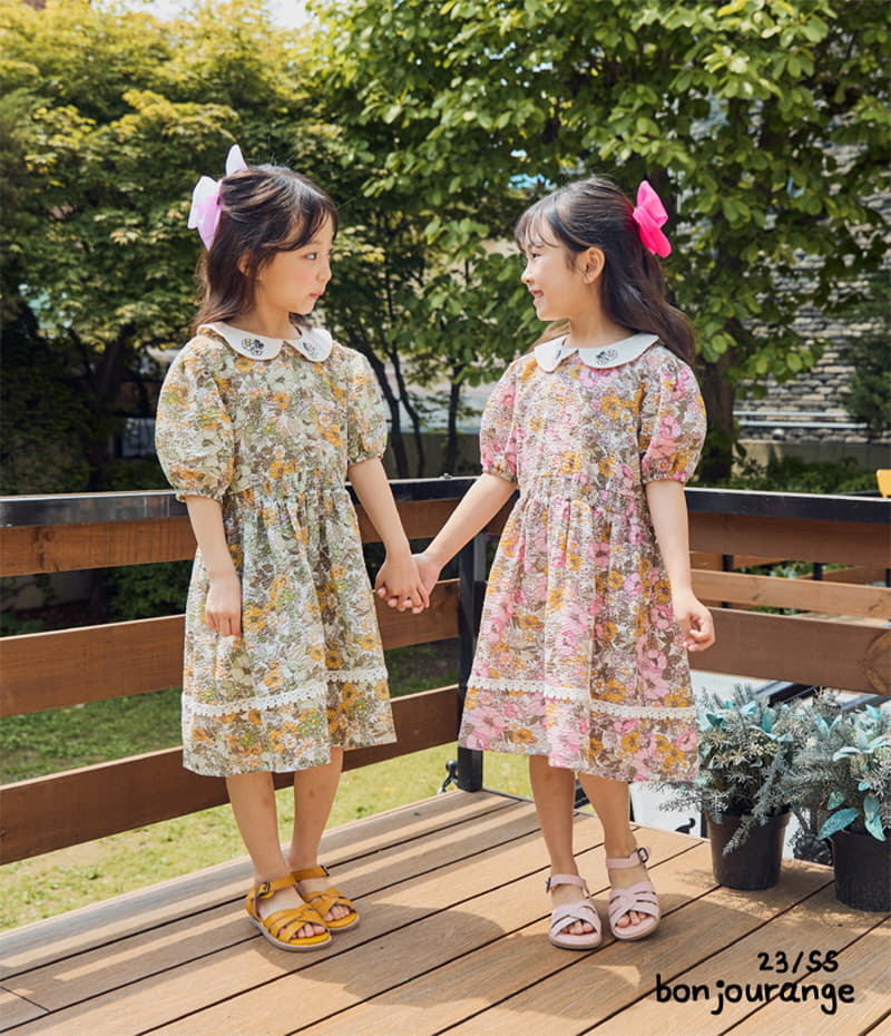 Bonjour Ange - Korean Children Fashion - #kidzfashiontrend - Magrit One-piece - 4