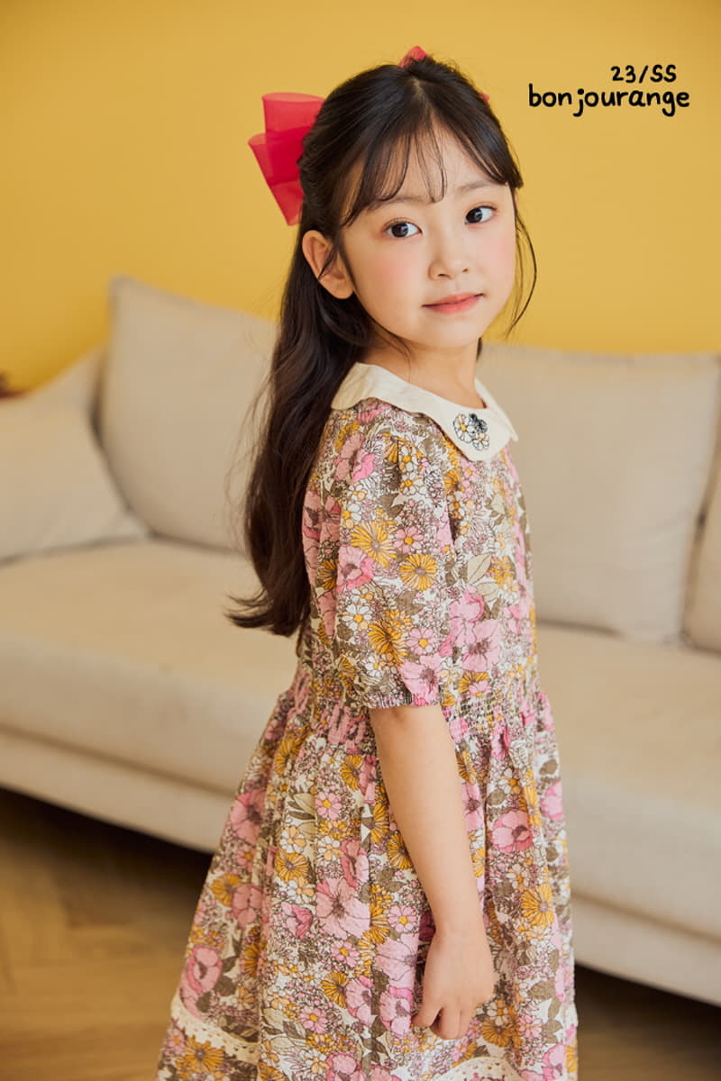 Bonjour Ange - Korean Children Fashion - #childofig - Magrit One-piece - 12