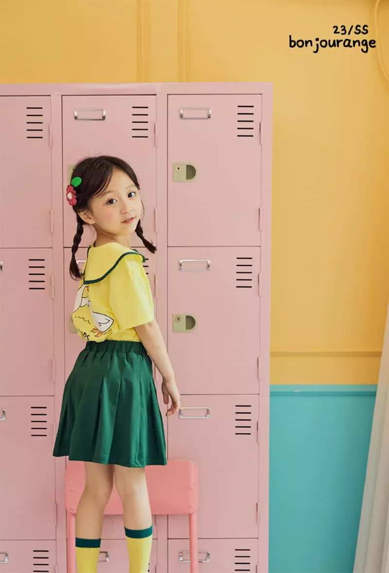 Bonjour Ange - Korean Children Fashion - #discoveringself - Sera Top Bottom Set - 11