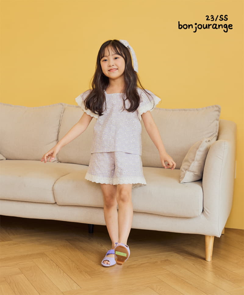 Bonjour Ange - Korean Children Fashion - #discoveringself - Dorosi Lace Top Bottom Set - 8