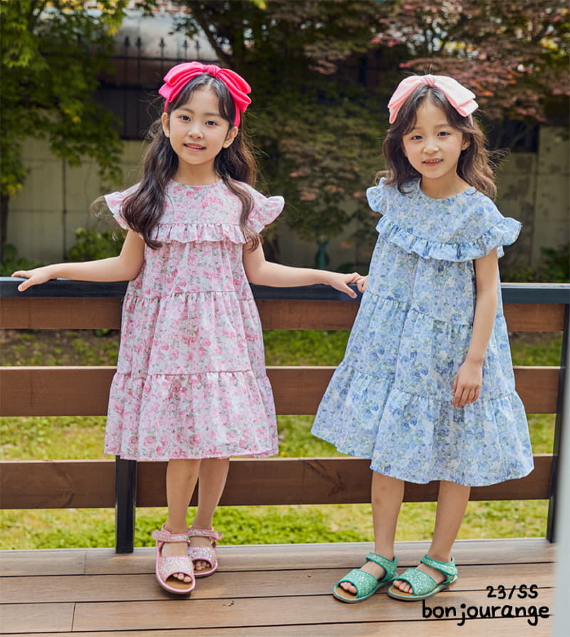 Bonjour Ange - Korean Children Fashion - #discoveringself - Atterance One-piece - 2