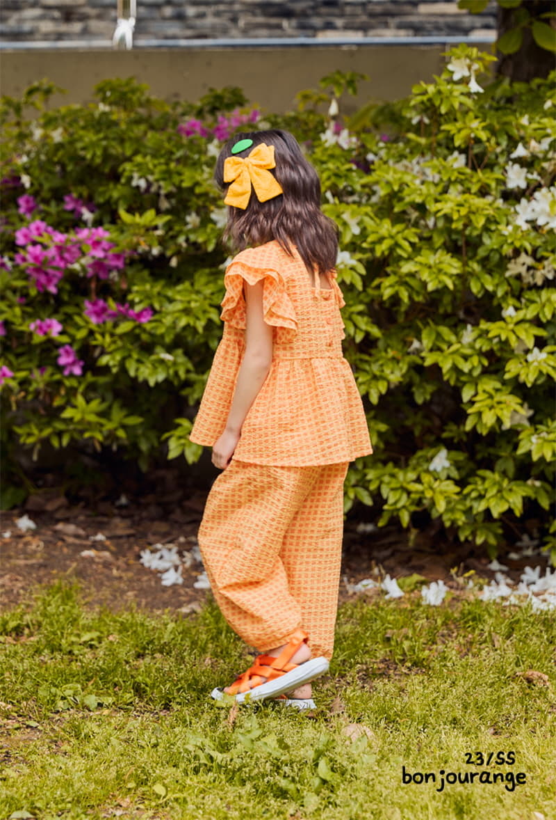 Bonjour Ange - Korean Children Fashion - #fashionkids - Lucky Top Bottom Set - 10