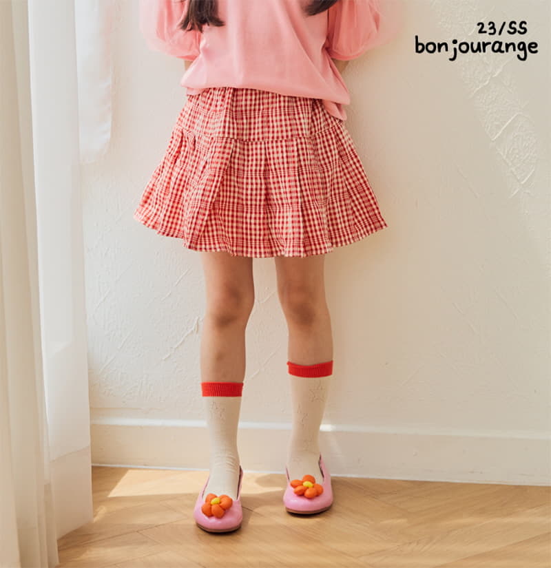 Bonjour Ange - Korean Children Fashion - #fashionkids - Cool Wrinkle Skirt Shorts - 7