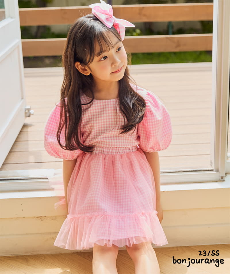 Bonjour Ange - Korean Children Fashion - #kidsshorts - Popo Sha Sha Skirt Top Bottom Set - 12