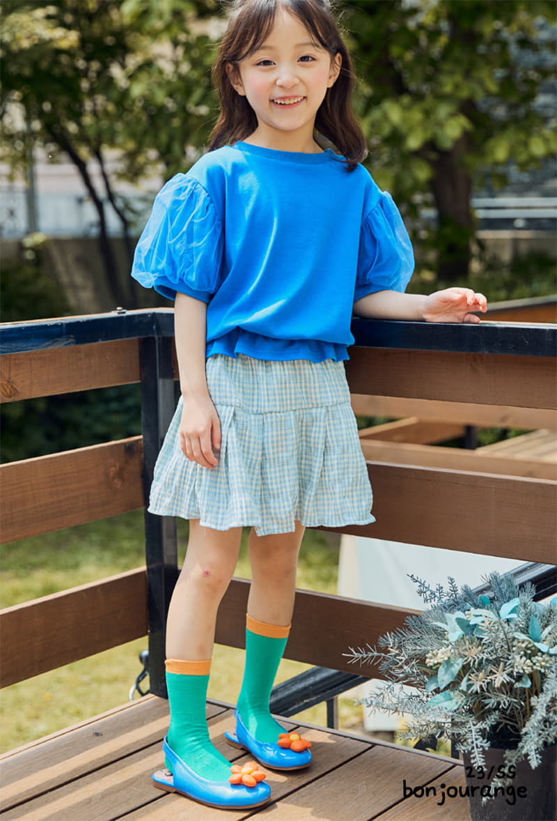 Bonjour Ange - Korean Children Fashion - #kidzfashiontrend - Cool Wrinkle Skirt Shorts - 10