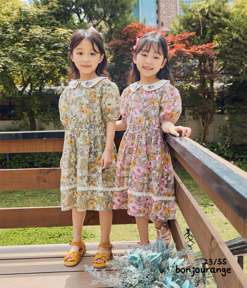 Bonjour Ange - Korean Children Fashion - #kidzfashiontrend - Magrit One-piece - 3