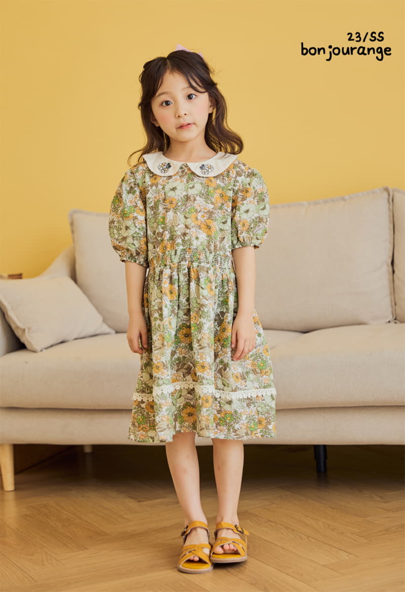 Bonjour Ange - Korean Children Fashion - #littlefashionista - Magrit One-piece - 5