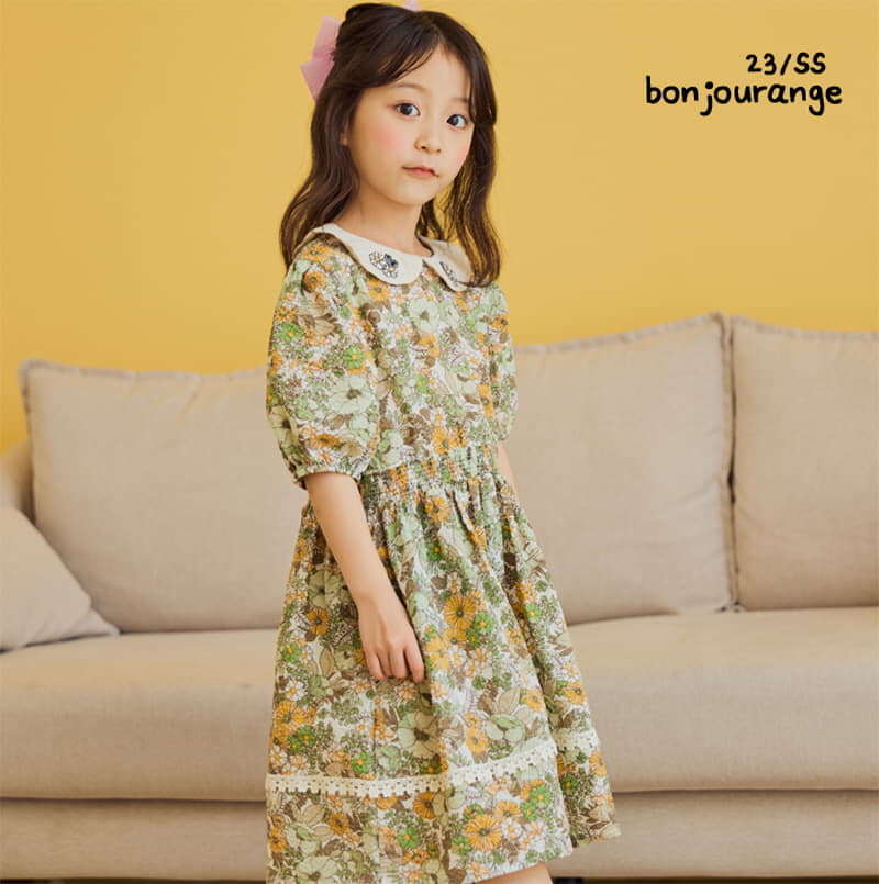 Bonjour Ange - Korean Children Fashion - #minifashionista - Magrit One-piece - 7