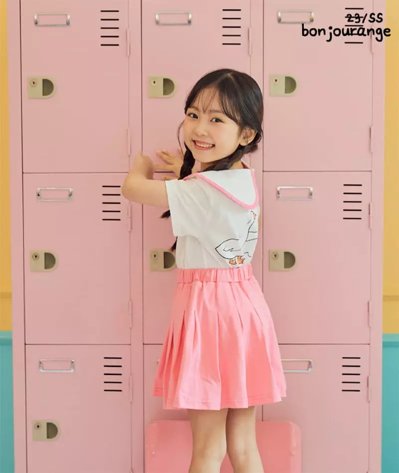 Bonjour Ange - Korean Children Fashion - #minifashionista - Sera Top Bottom Set - 4