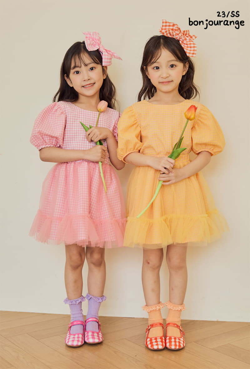 Bonjour Ange - Korean Children Fashion - #prettylittlegirls - Popo Sha Sha Skirt Top Bottom Set - 3