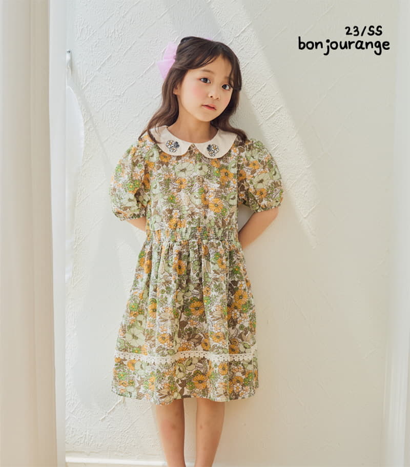 Bonjour Ange - Korean Children Fashion - #prettylittlegirls - Magrit One-piece - 8