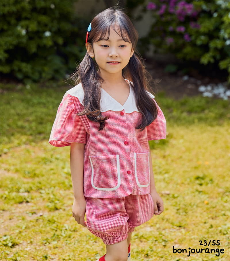 Bonjour Ange - Korean Children Fashion - #stylishchildhood - Goband Top Bottom Set - 8