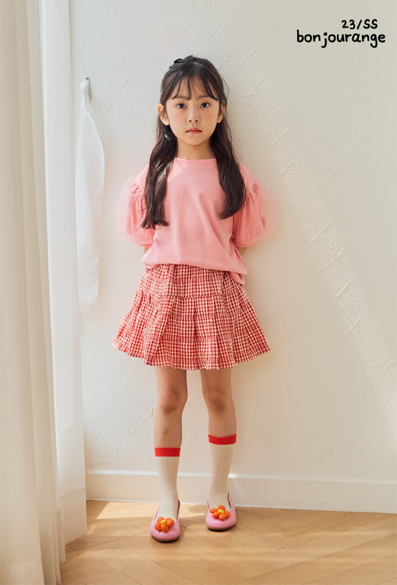 Bonjour Ange - Korean Children Fashion - #stylishchildhood - Cool Wrinkle Skirt Shorts - 2