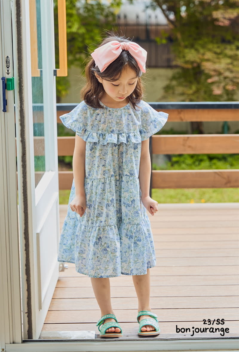 Bonjour Ange - Korean Children Fashion - #todddlerfashion - Atterance One-piece - 12