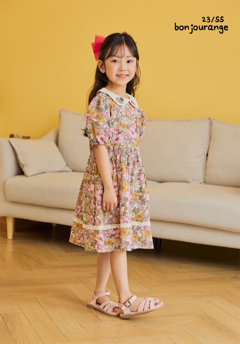 Bonjour Ange - Korean Children Fashion - #toddlerclothing - Magrit One-piece - 10