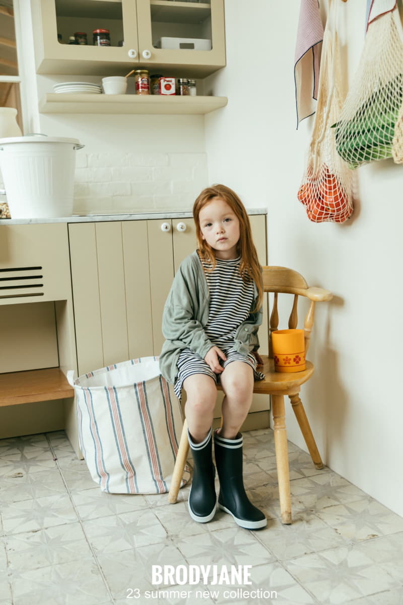 Brody Jane - Korean Children Fashion - #childofig - Stripes Knit Tee - 5