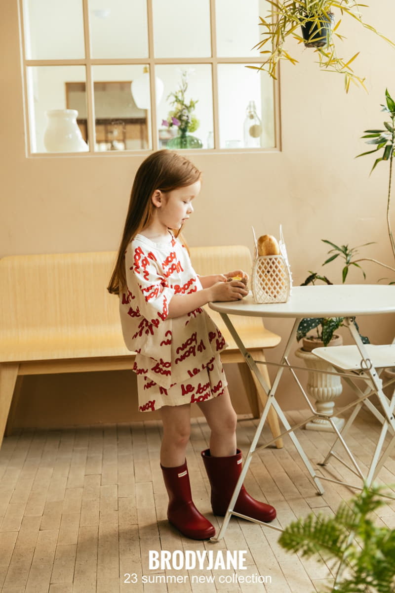 Brody Jane - Korean Children Fashion - #minifashionista - Lettering Shorts - 2