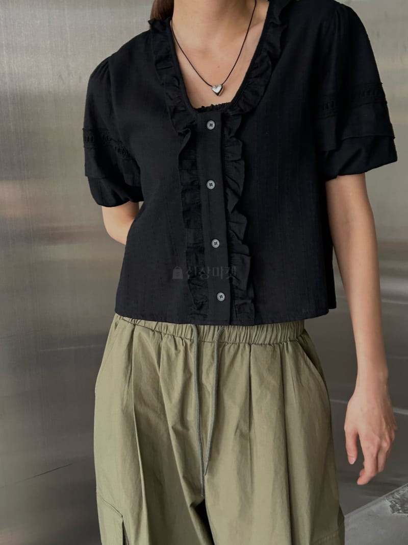 Buckle - Korean Women Fashion - #momslook - Eve Blouse - 10