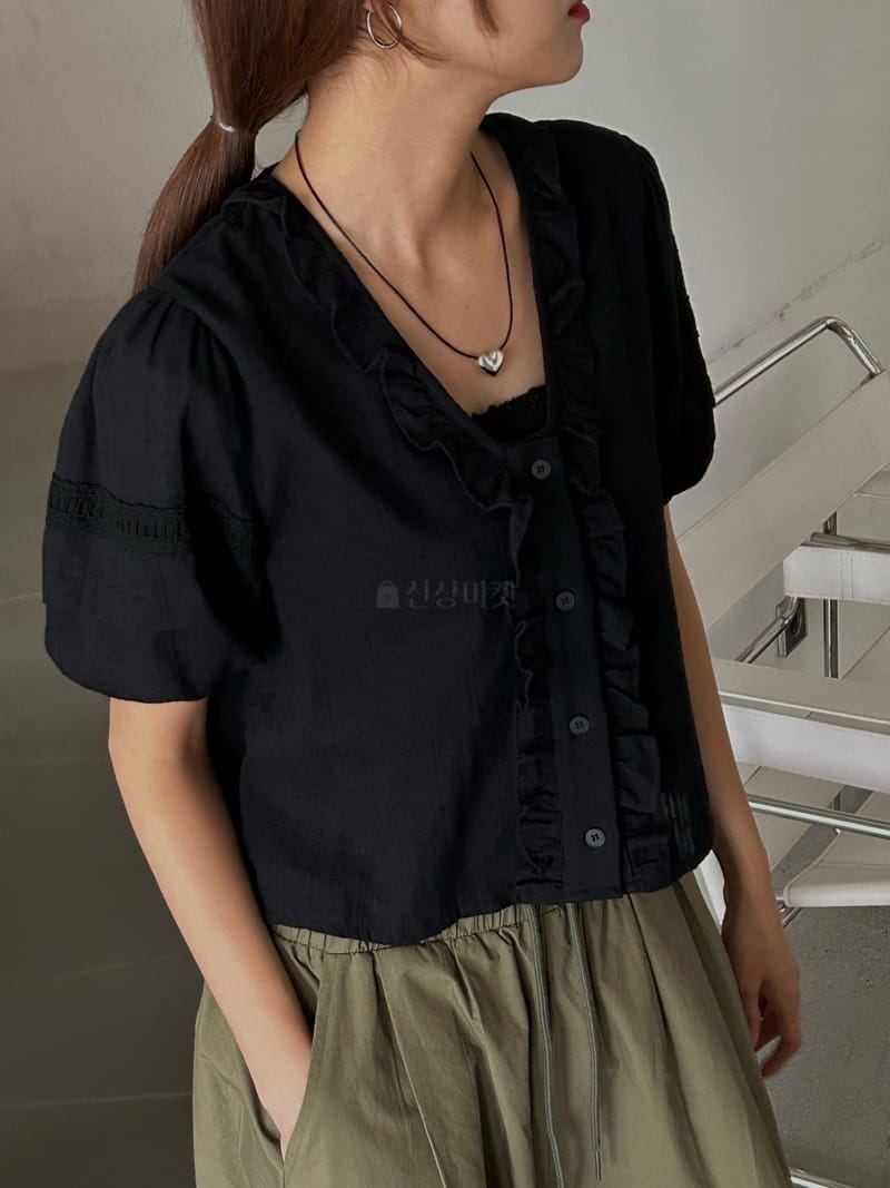 Buckle - Korean Women Fashion - #momslook - Eve Blouse - 6