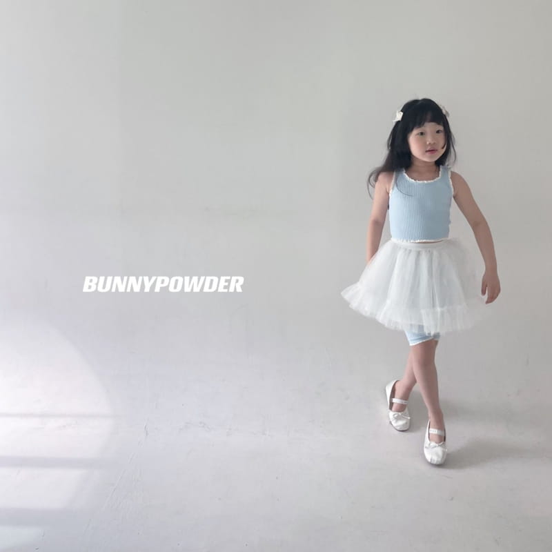 Bunny Powder - Korean Children Fashion - #childofig - High Teen Sleeveless - 2