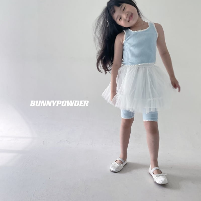 Bunny Powder - Korean Children Fashion - #childofig - High Teen Sleeveless - 3