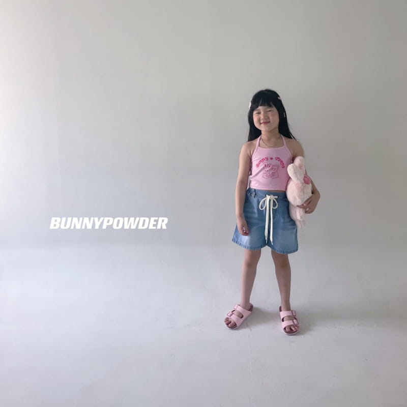 Bunny Powder - Korean Children Fashion - #childrensboutique - Marni Denim Shorts - 2