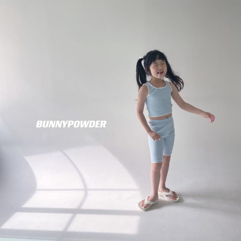 Bunny Powder - Korean Children Fashion - #designkidswear - High Teen Sleeveless - 5