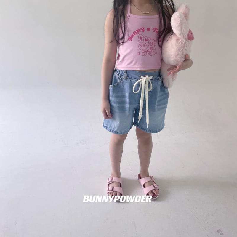 Bunny Powder - Korean Children Fashion - #designkidswear - Marni Denim Shorts - 4