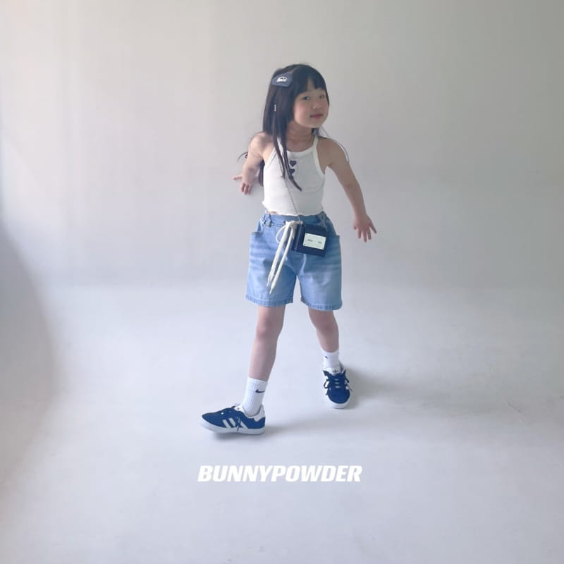 Bunny Powder - Korean Children Fashion - #fashionkids - Marni Denim Shorts - 5