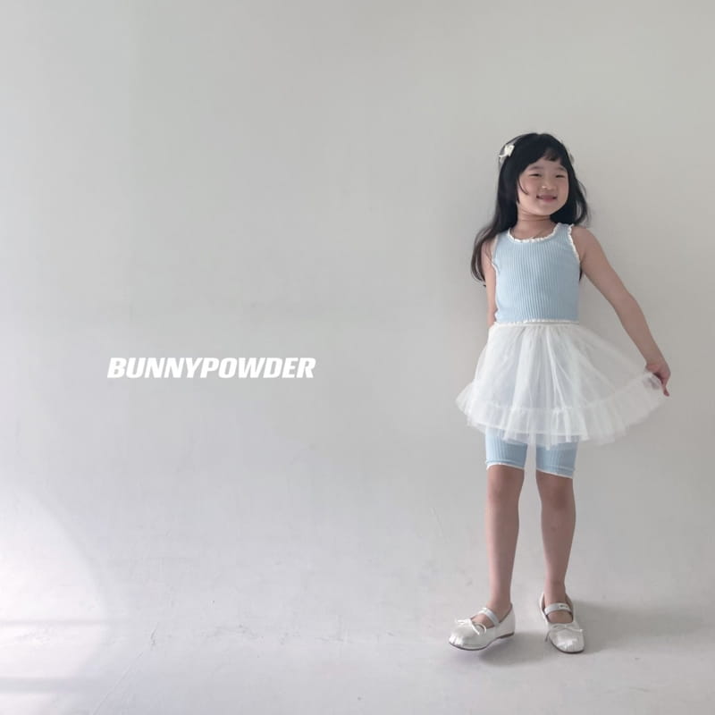 Bunny Powder - Korean Children Fashion - #kidsshorts - High Teen Sleeveless - 8