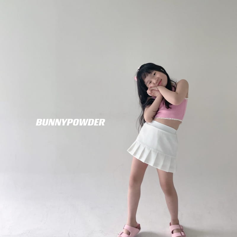 Bunny Powder - Korean Children Fashion - #kidsstore - High Teen Sleeveless - 9