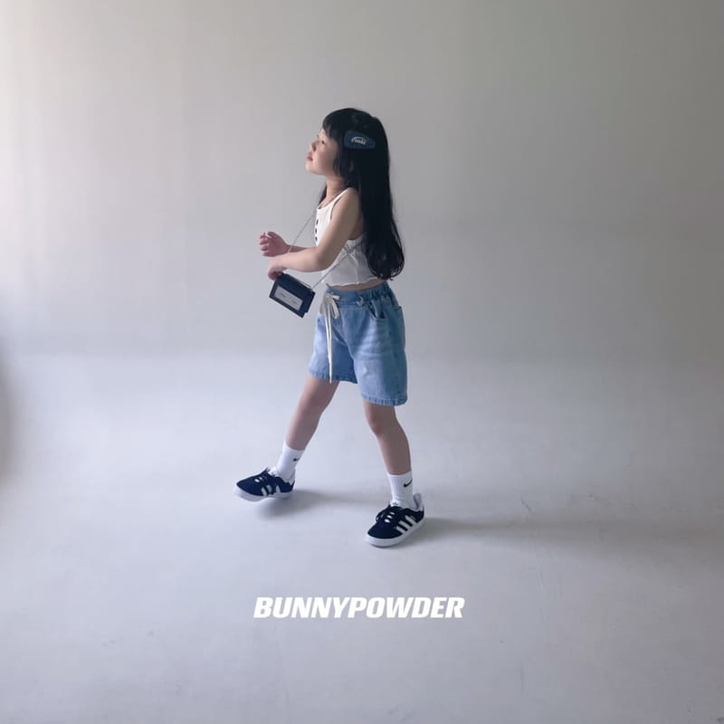 Bunny Powder - Korean Children Fashion - #littlefashionista - Marni Denim Shorts - 10