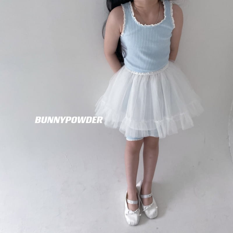 Bunny Powder - Korean Children Fashion - #prettylittlegirls - High Teen Sleeveless