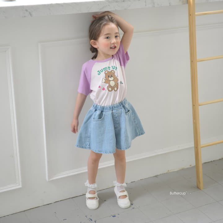 Buttercup - Korean Children Fashion - #kidzfashiontrend - Jump Up Raglan Tee - 4