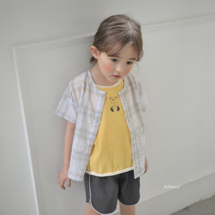 Buttercup - Korean Children Fashion - #Kfashion4kids - Deeple Bear Tee - 3