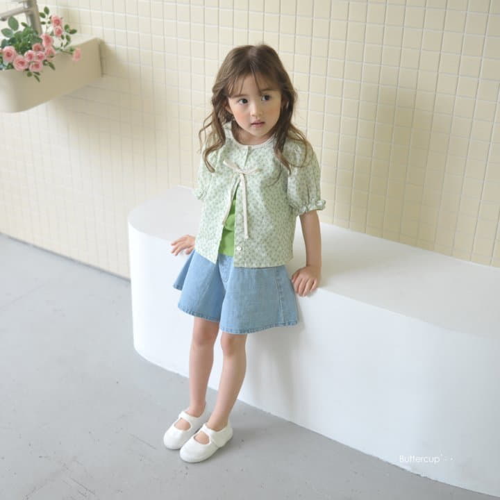 Buttercup - Korean Children Fashion - #childofig - Punching Open Blouse - 2