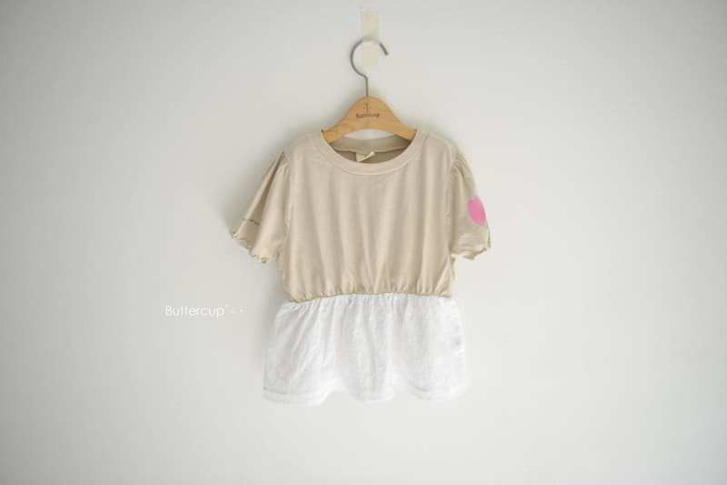 Buttercup - Korean Children Fashion - #childrensboutique - Heart Lace Tee - 12